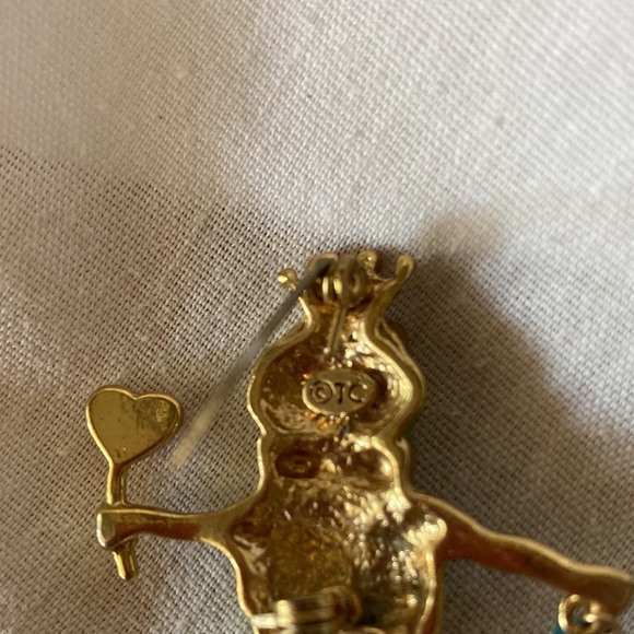 Vintage Tracy Creations Frog Prince Brooch - Picture 3 of 3